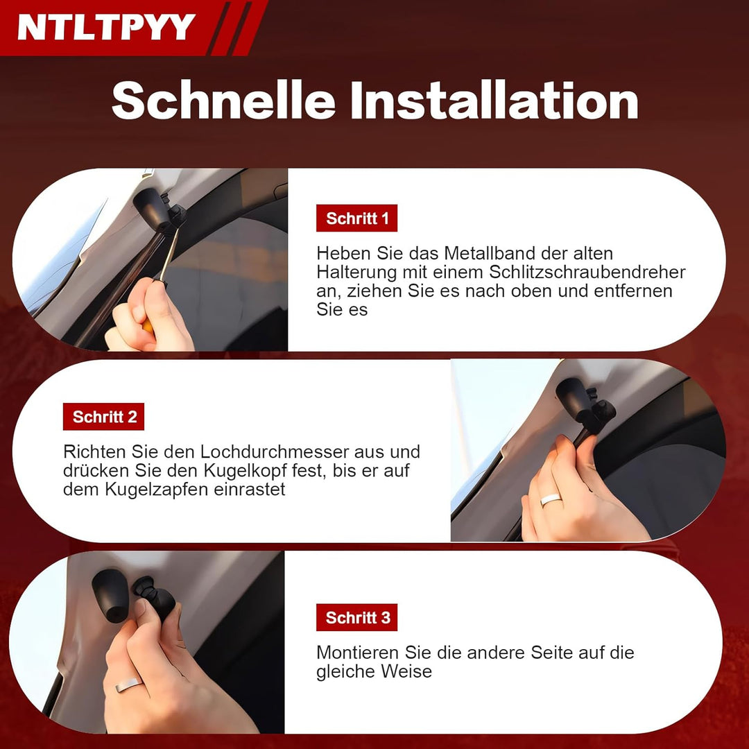 Heckklappen Gasdruckfeder Kompatibel mit VW Polo 2001-2009 9A 9N, 2 Stück Heckklappenlifter Ersatz f