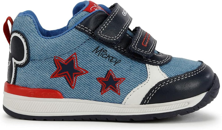 Geox Baby-Jungen B Rishon Boy B Erste Schritte 18 EU Avio Red, 18 EU Avio Red