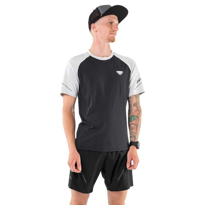 DYNAFIT Herren Alpine Pro S/S Tee Tshirt XXL Nimbus Melange/0910, XXL Nimbus Melange/0910