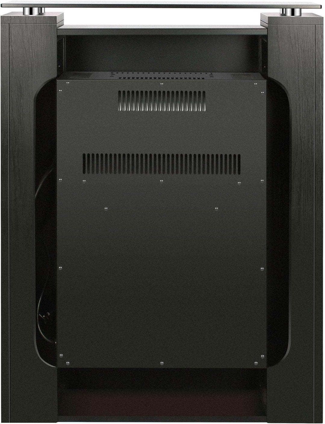 Elektrokamin Tessin von El Fuego® Farbe Schwarz Kaminofen Dekokamin AY 627