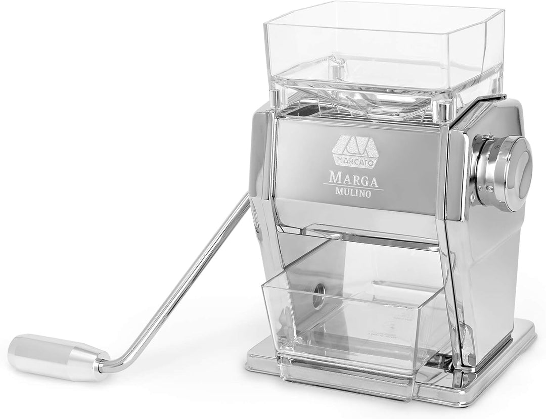Marcato Atlas Nudelmaschine/Getreidemühle Motor Grain Mill chrome