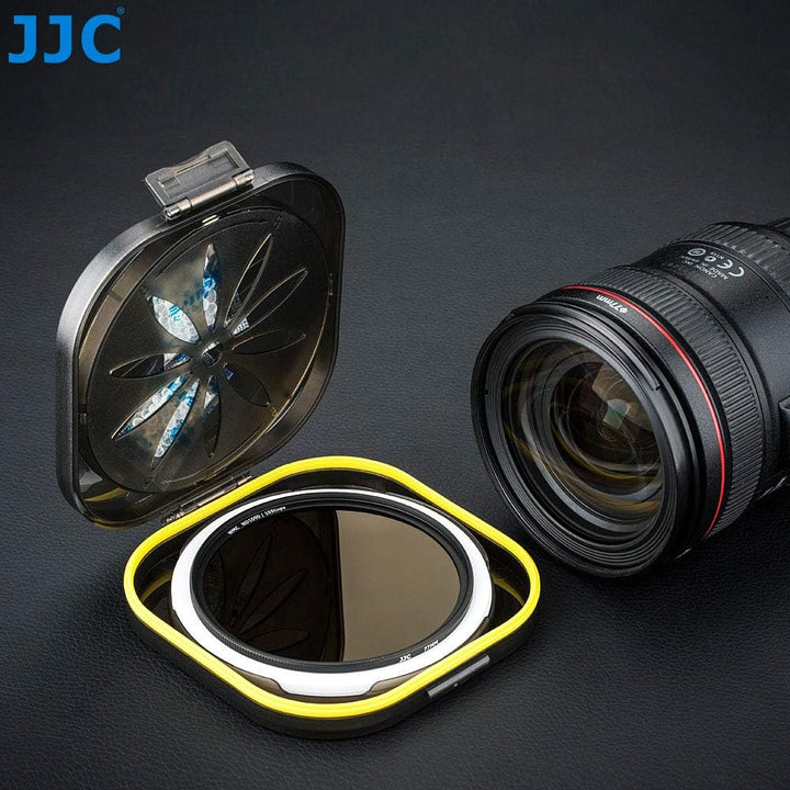 JJC 67 mm ND1000 ND Filter 10-Stop Neutral Graufilter für Canon EF-S 18-135 mm F3.5-5.6 RF 24-105 mm