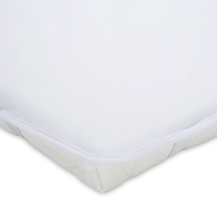 FabiMax 2658 wasserdichte, kochfeste Molton-Matratzenauflage für Beistellbett und Wiege, 55 x 90 cm