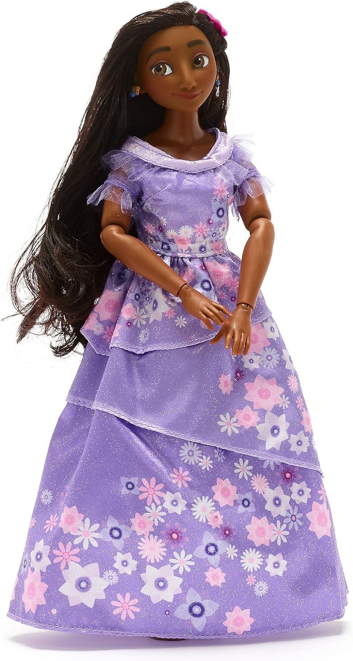 Disney Store Klassische Puppe Isabela, Encanto: Die Fantastische Familie Madrigal, Violett, Isabela