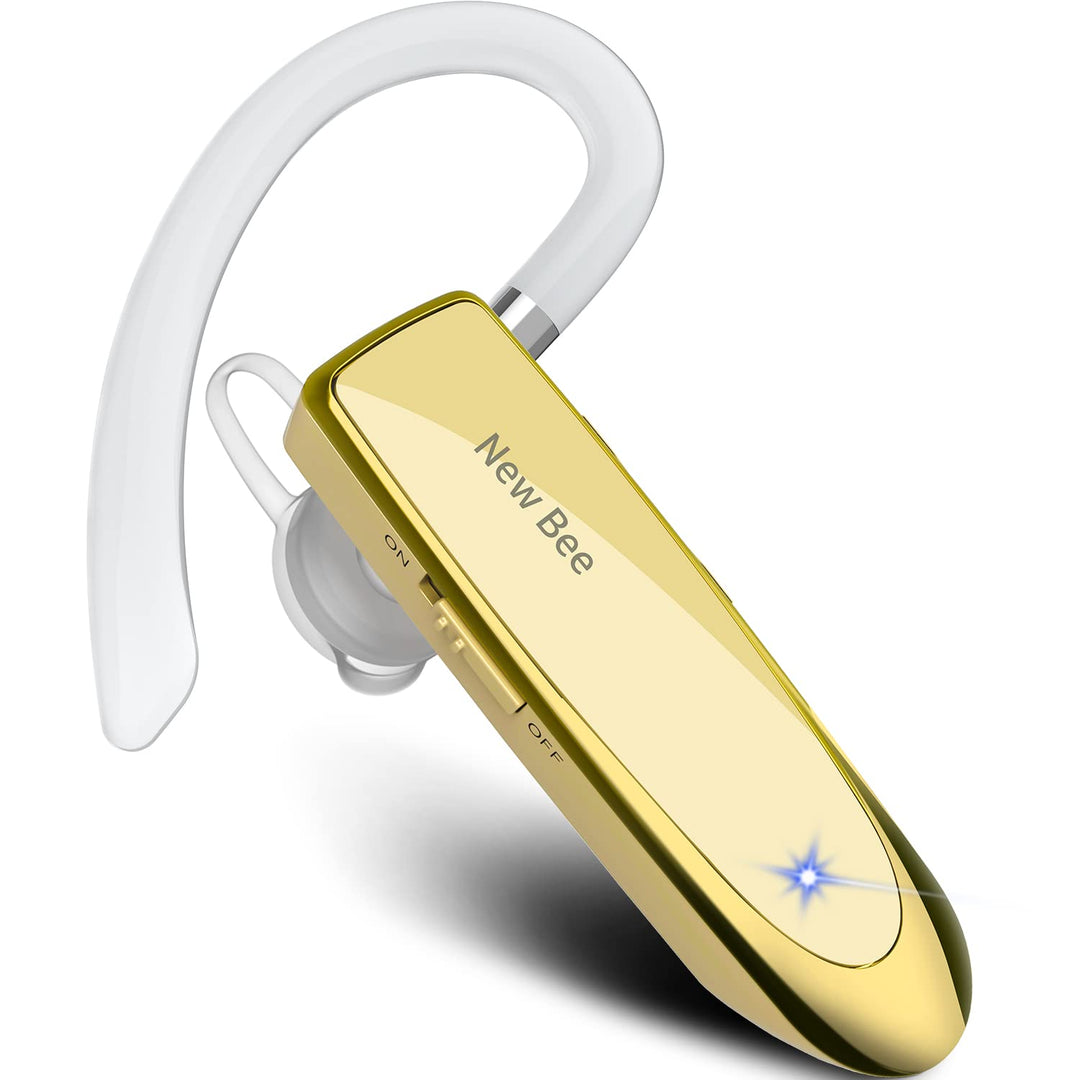 New Bee Bluetooth Headset Wireless Freisprech Telefon Bluetooth-Headset mit Mikrofon für iPhone Sams