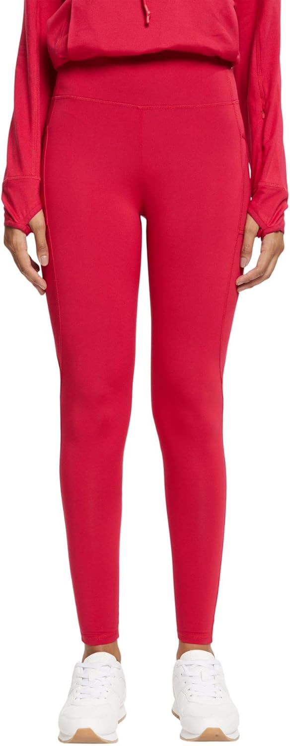 ESPRIT Leggings mit Taschen M Cherry Red, M Cherry Red