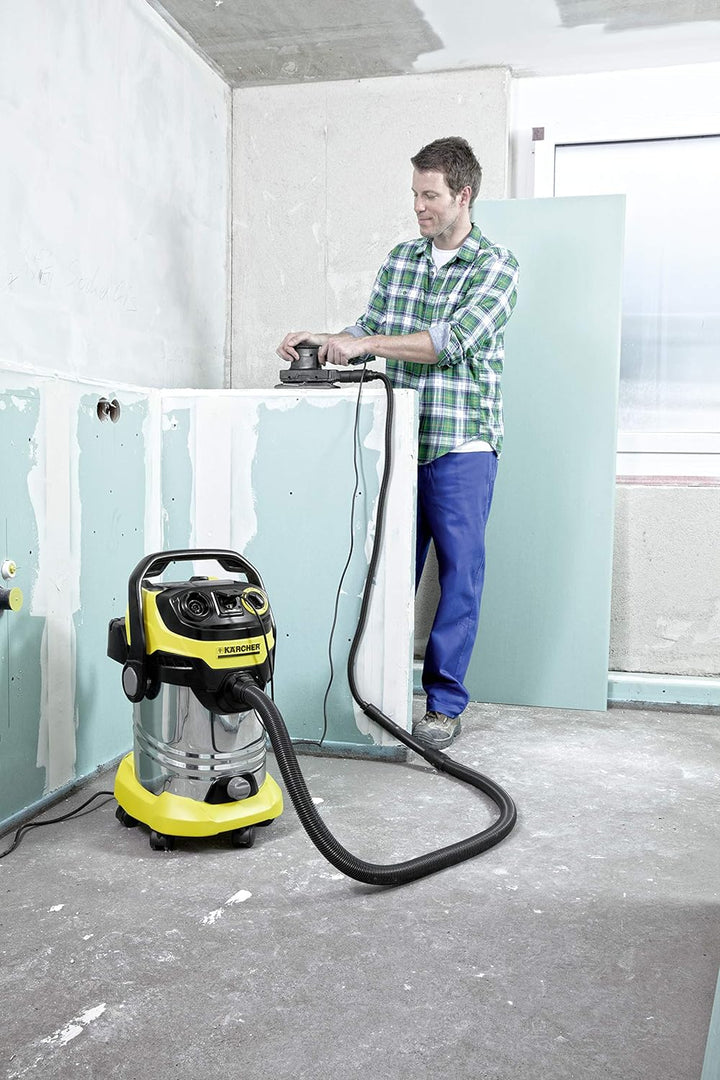 Kärcher Nass-/Trockensauger WD 6 P Premium (Tatsächliche Saugleistung: 260 Air Watt, Behältergrösse: