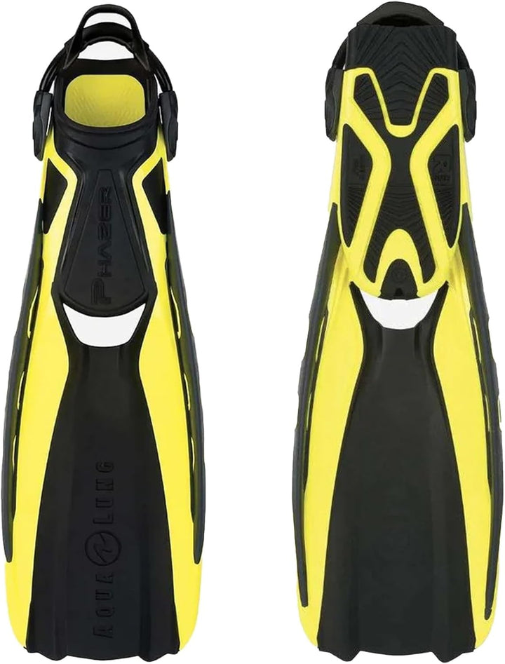 Aqualung PHAZER - flossen Erwachsene für alle Erfahrungsstufen mit innovativer Wave Rib-Technologie,