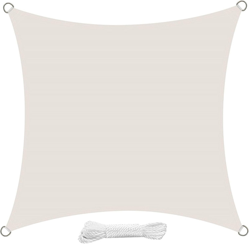 swift Sonnensegel Wasserdicht 3x3 Meter Quadratisch UV Schutz Polyester Wasserabweisend Quadrat 3x3m