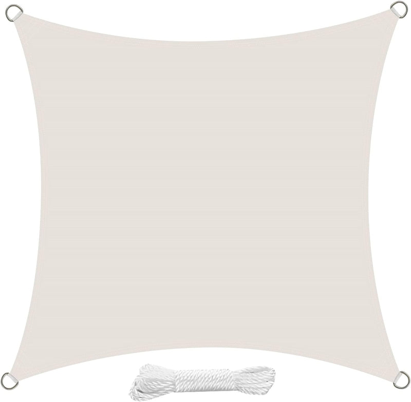 swift Sonnensegel Wasserdicht 2x2 Meter Quadratisch UV Schutz Polyester Wasserabweisend Quadrat 2x2m