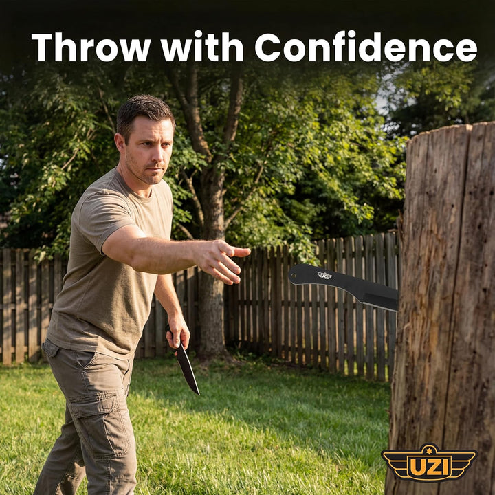 Uzi Uzi Three Piece Throwing Knife Set