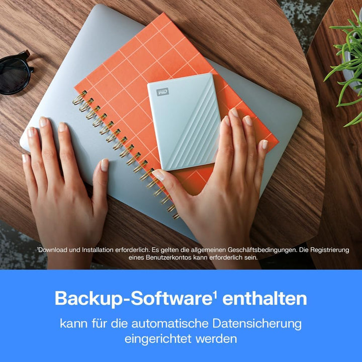 WD My Passport Ultra for Mac externe Festplatte 4 TB (mobiler Speicher, herunterladbare Software, Pa