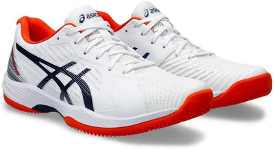 ASICS Herren Solution Swift Ff Clay Sneaker 42 EU White Blue Expanse, 42 EU White Blue Expanse