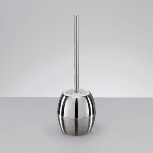 Zeller 18401 WC-Bürste, Edelstahl, ca. 9,5 x 9,5 x 37,5 cm, Silber, 1 - Pack