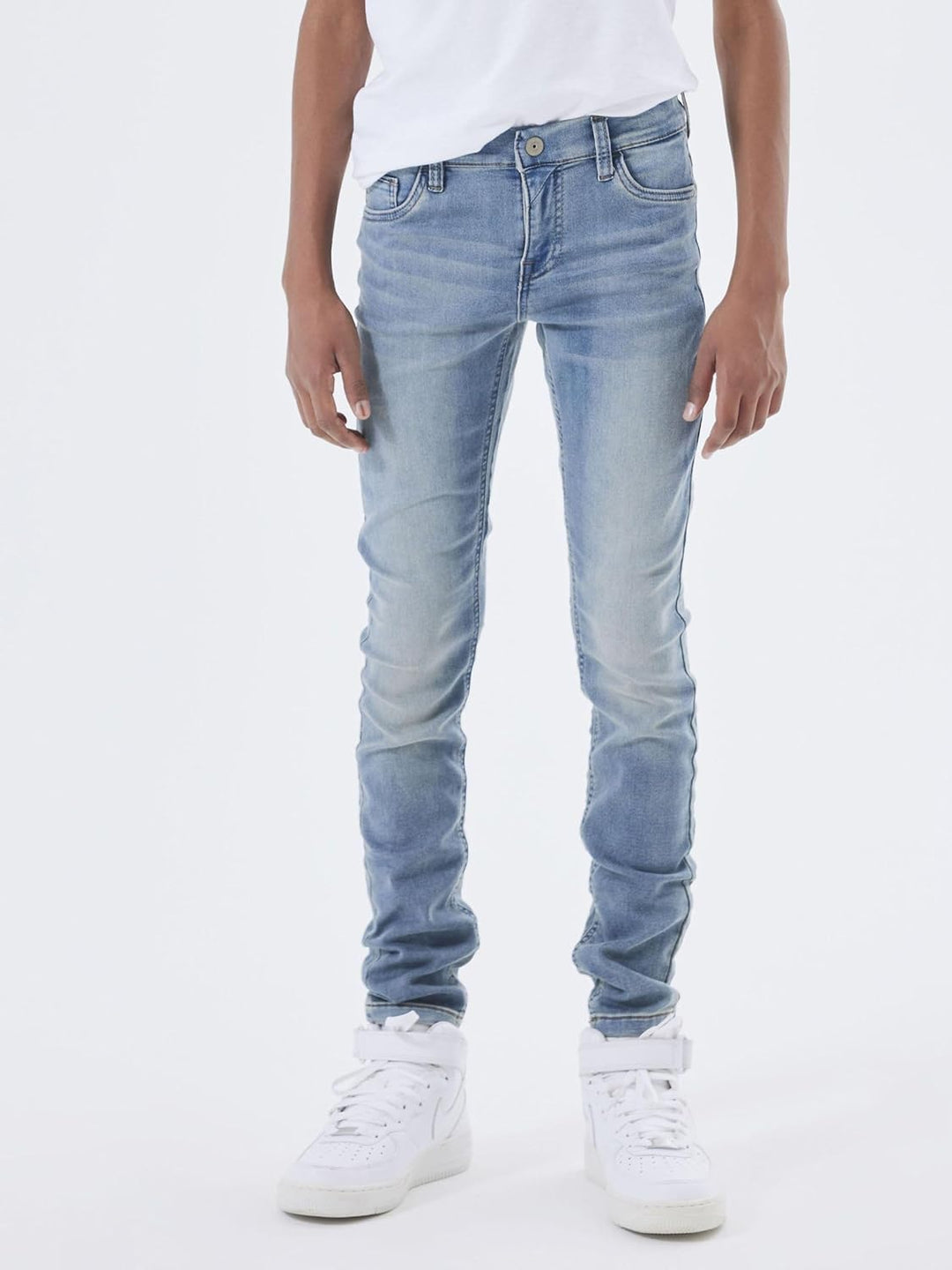 NAME IT Jungen Hose 92 Light Blue Bleached Denim, 92 Light Blue Bleached Denim