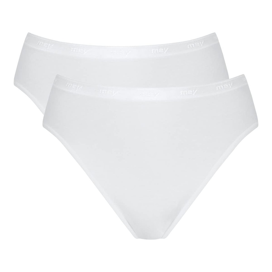Mey 2er Pack Damen Jazzpants – Slip mit hochelastischen Nähten – Unterhose aus supergekämmter Pima-B
