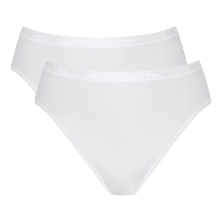 Mey 2er Pack Damen Jazzpants – Slip mit hochelastischen Nähten – Unterhose aus supergekämmter Pima-B