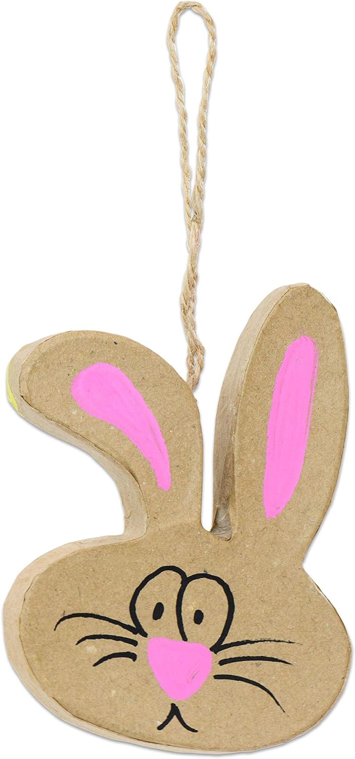 Creativ Pappmache Ostern ornaments-114 Display Box, Papier, braun, 27 x 2,5 x 21 cm