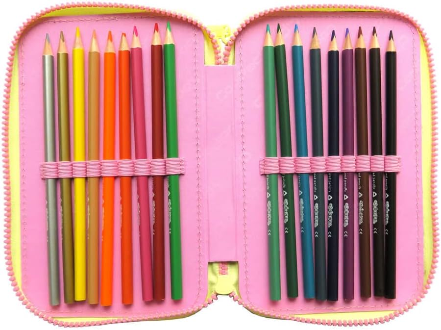 CoolPack XXL Federtasche Federmappe 3-Fach Schulstiftetui, dreifaches Federmäppchen, Federmäppchen f