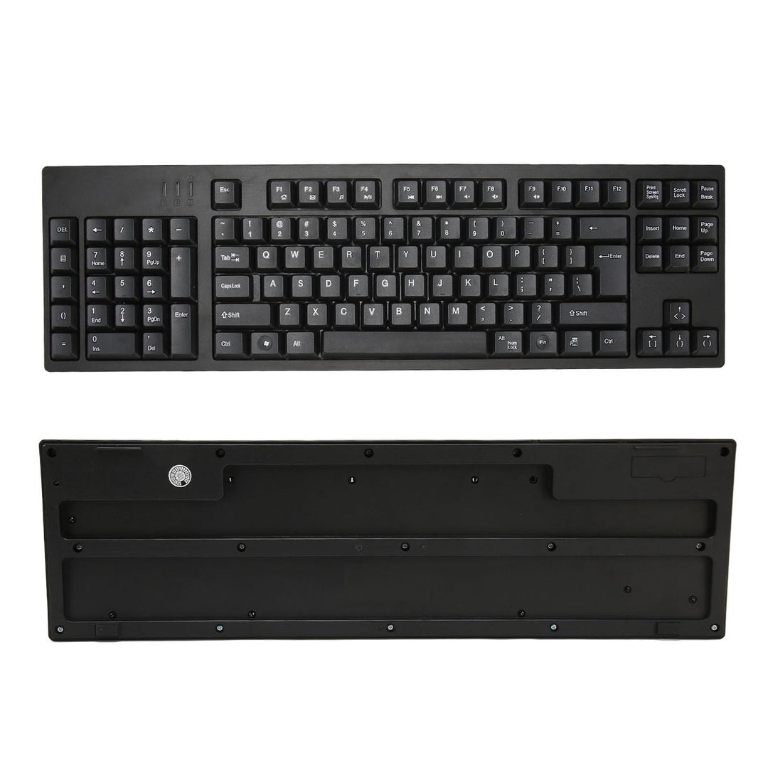 Yctze 109-Tasten-Nummernblock-Tastatur Links, Linkshändige Tastatur mit Ergonomischem Layout, Micro-