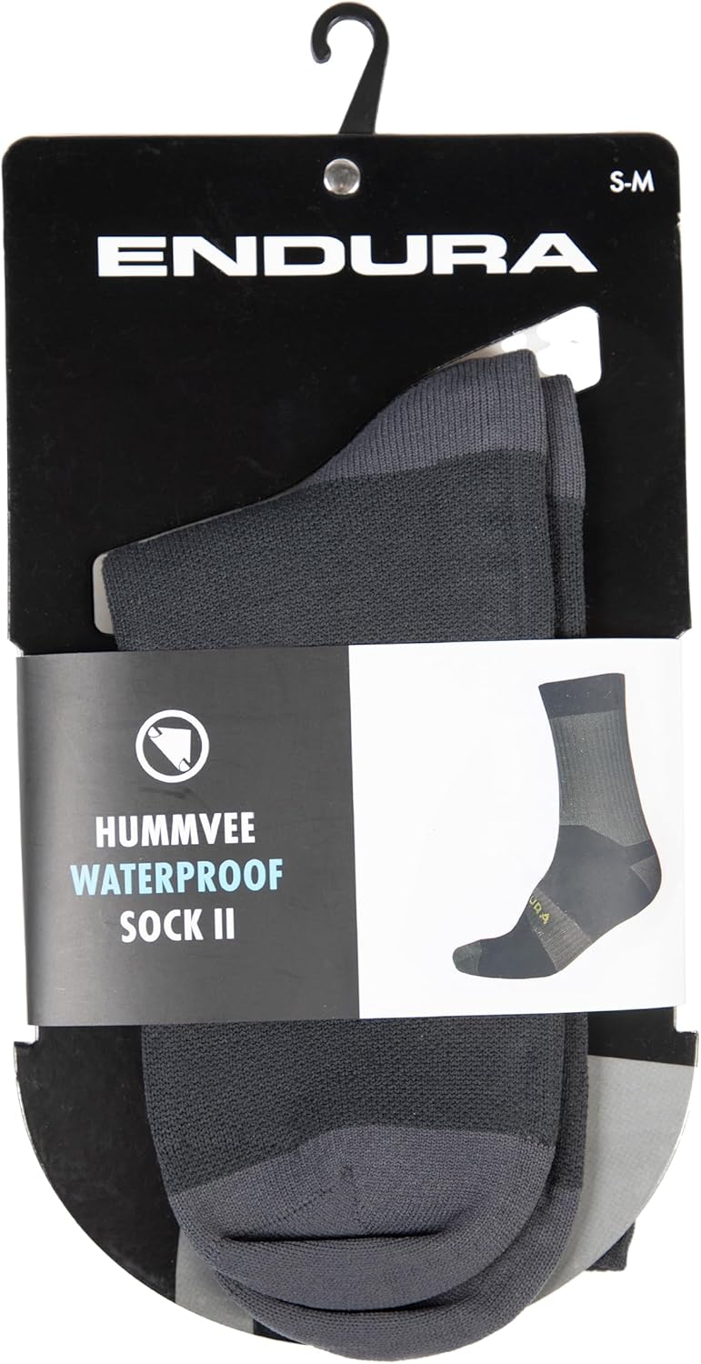Endura Hummvee II Fahrradsocken für Herren S-M Schwarz, S-M Schwarz