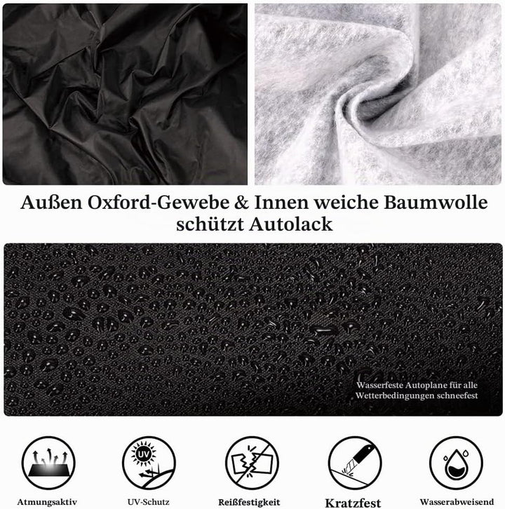 Abdeck Autoabdeckung Kompatibel mit Ford Mustang Abdeckplane GT/Shelby/Bullitt/ECOBOOST 1994-2023 Co