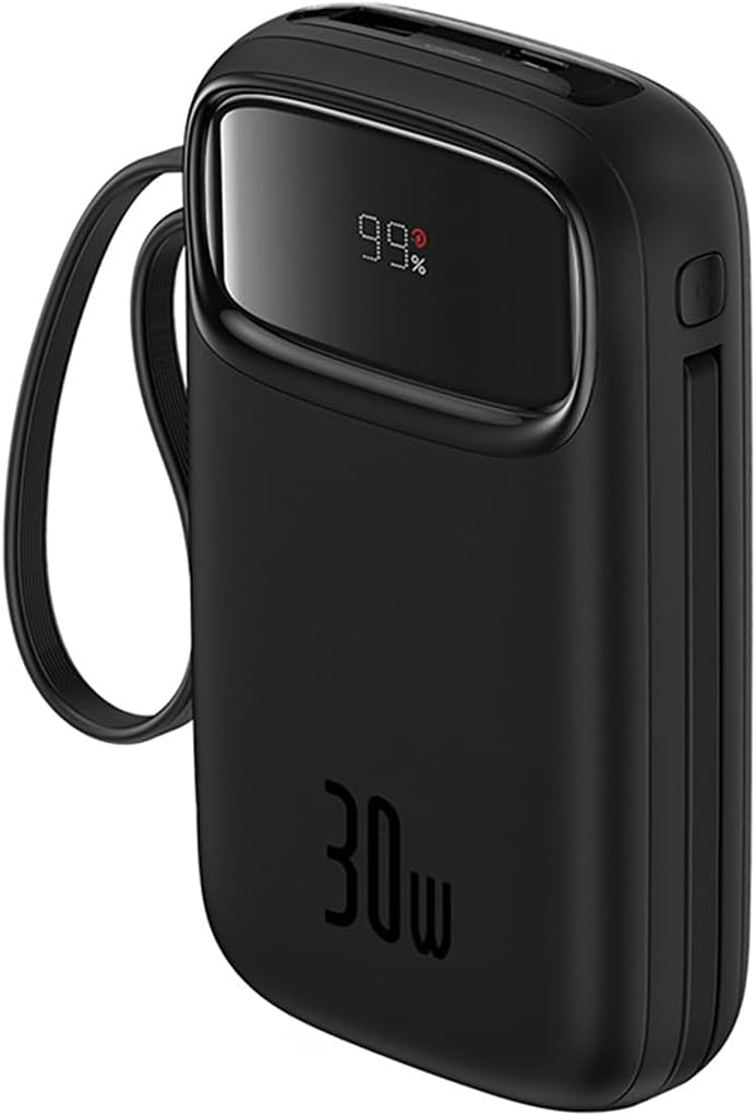 Baseus QPow2 PBank 30W 10K - Schwarz
