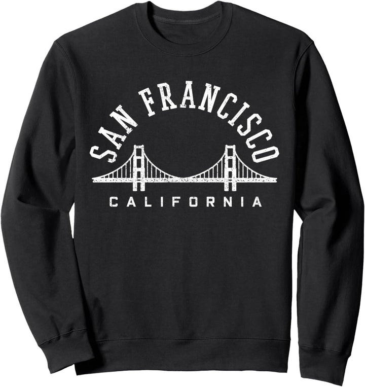 San Francisco Kalifornien - Souvenir der Golden Gate Bridge Sweatshirt