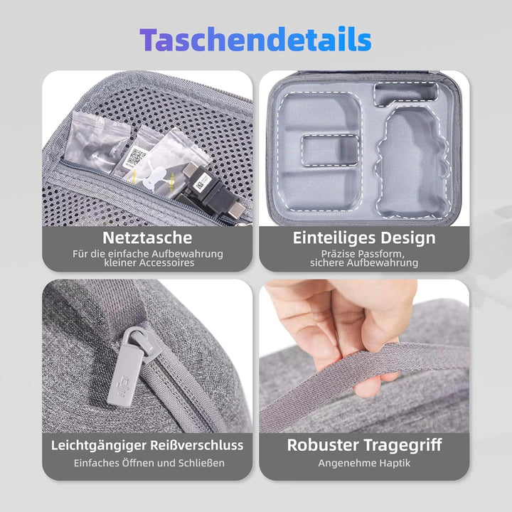 Tasche für DJI Mini 4K / 2/2 SE Drohne und Controller Zubehör, Tragbare Tragetasche Kompakte Aufbewa