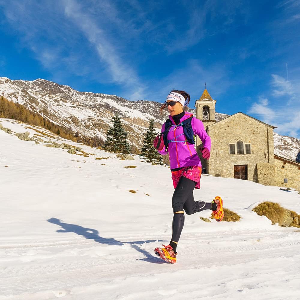 Nortec Steigeisen Trail 2.1 Made in Italy für winterliche Trail-Rennen Winterrennen auf EIS und Schn