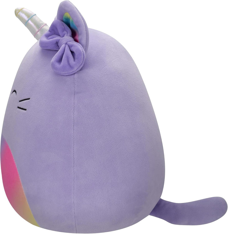 Squishmallows SQCR05414 - Cienna das Caticorn 30 cm, offizielles Jazwares Plüsch, superweiches Kusch