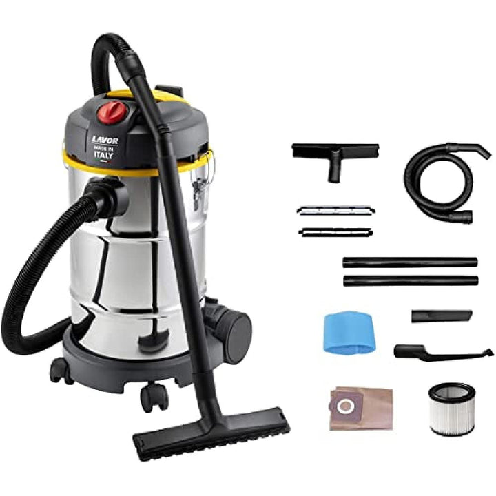 Lavor 8.246.0001, Staubsauger Silent, Stossfestes Polypropylen, grau, Staubsauger SILENT