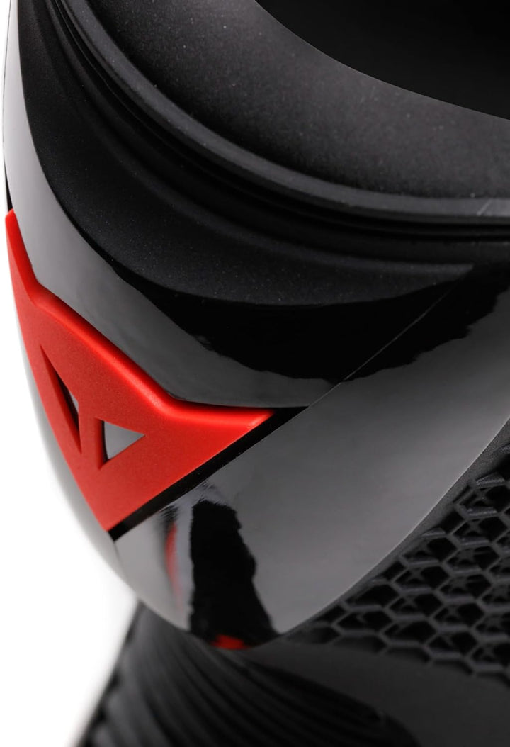Dainese Stiefel Torque 4 Air Boots Motorradstiefel Racing Stiefel, 45 EU Black White Red Fluo 45 EU,