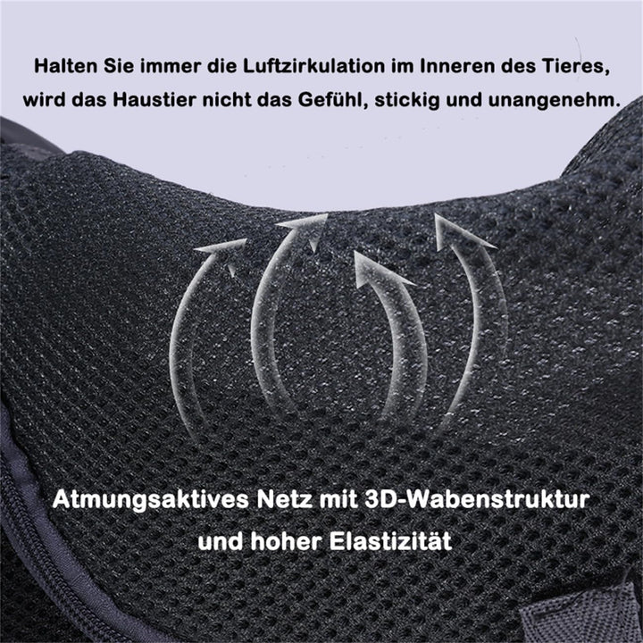 Tragetuch Klein Hund Tragetasche Mesh Hundetragetasche Verstellbar Hundetragebeutel Atmungsaktiv Hun