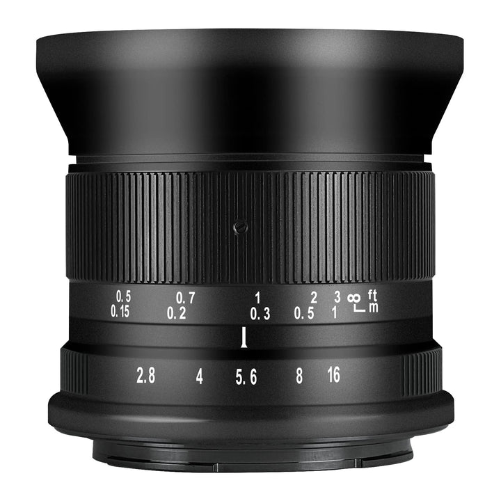 7artisans 12 mm F2.8 Mark Ⅱ Ultra-Weitwinkel APS-C Manueller Fokus Prime Objektiv kompatibel für Can