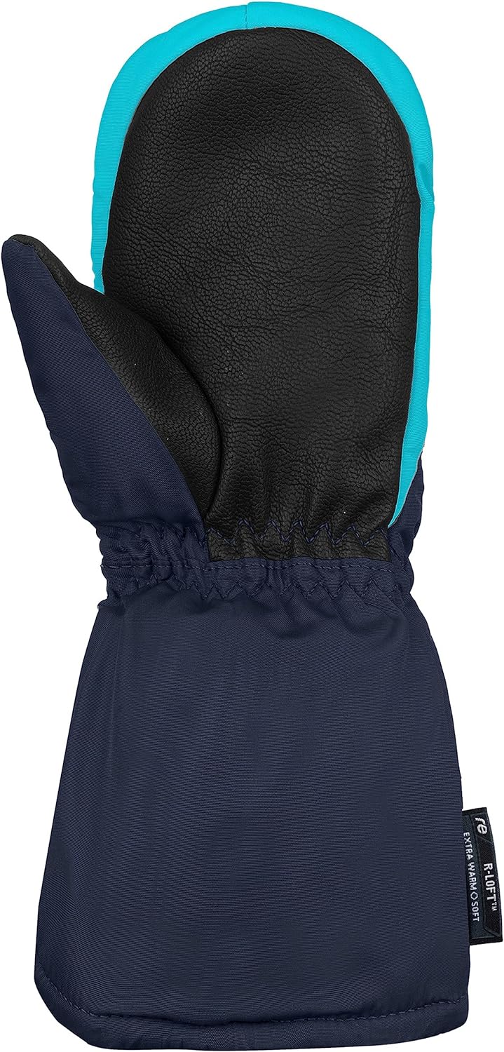 Reusch Unisex – Babys Kleinkinder Fäustlinge Tom Mitten Warm, Wasserdicht, Extra Atmungsaktiv blau I