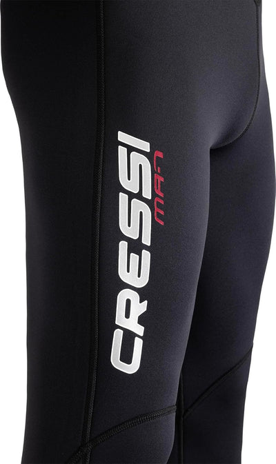 Cressi Herren Summer Man Neopren 2.5 Mm Taucheranzug L Schwarz, L Schwarz