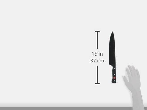 WÜSTHOF Gourmet Kochmesser 23 cm, Schwarz Schwarz 23 cm Kochmesser, Schwarz 23 cm Kochmesser