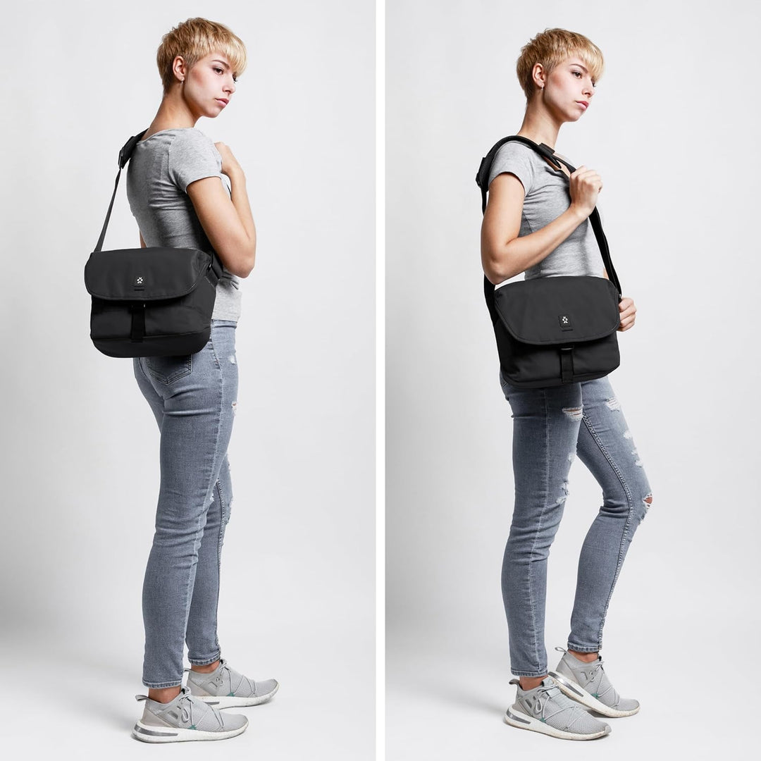 Crumpler Track Shot Camera Sling 3800, Kameratasche mit 11" Tabletfach, schwarz Sling 3800 Schwarz,