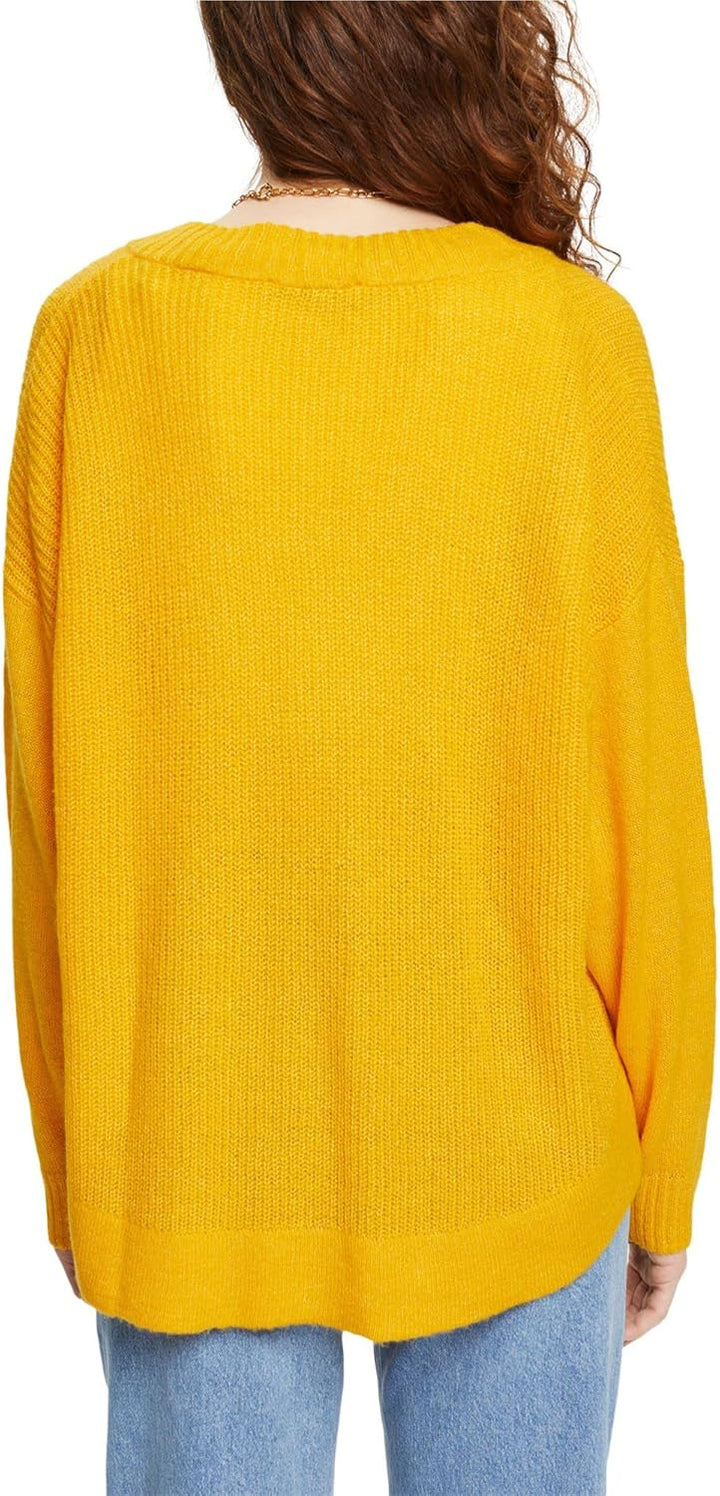 ESPRIT Damen Pullover XS 730/Sunflower Yellow, XS 730/Sunflower Yellow