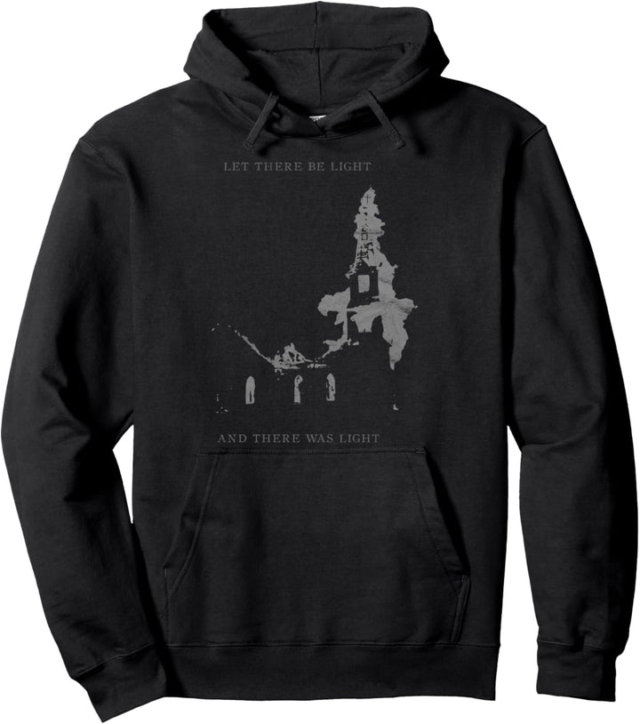 Okkult Burning Church Antichrist Atheist Satan Lucifer 666 Pullover Hoodie