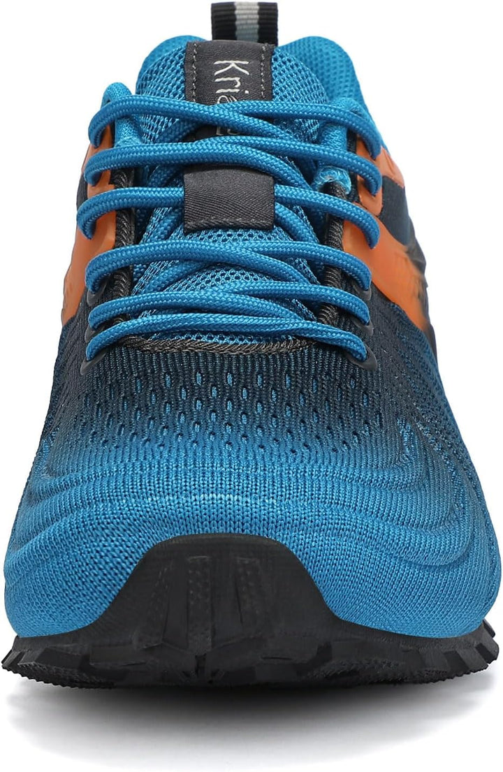 Kricely Traillaufschuhe Herren Laufschuhe Strassenlaufschuhe Sneaker Leicht Wanderschuhe Fitnessschu