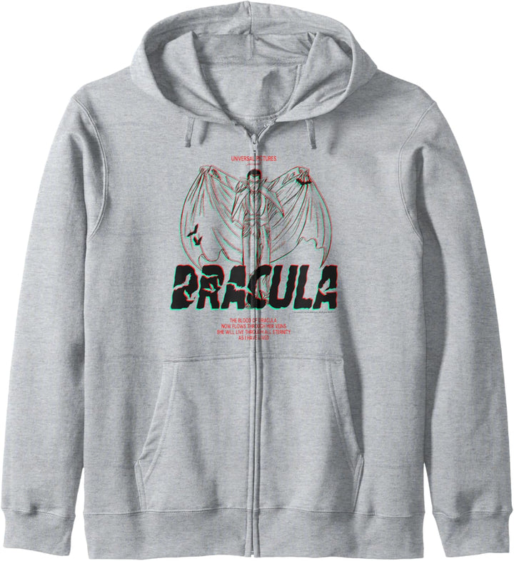 Universal Monsters Dracula 3D Style Portrait Kapuzenjacke