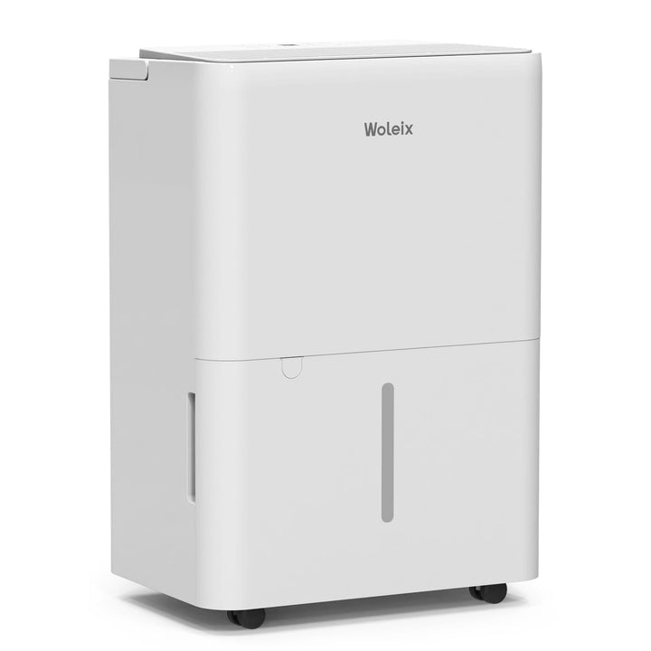 Woleix Luftentfeuchter elektrisch 12L, Entfeuchter elektrisch für Keller, Raumentfeuchter elektrisch