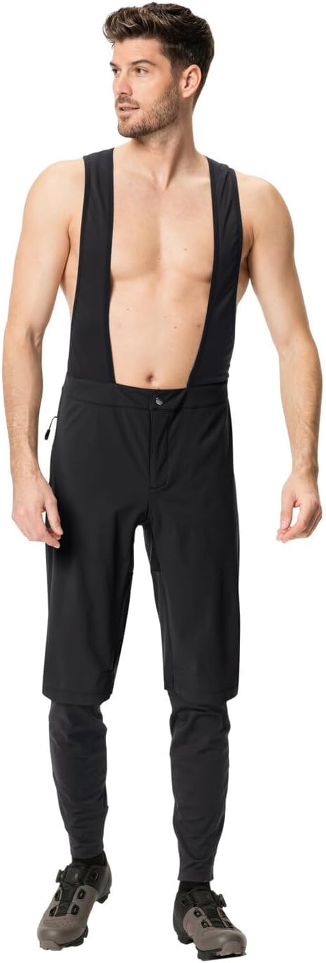VAUDE Herren Hose Men's Kuro Warm Hybrid Bib Tights S Schwarz, S Schwarz