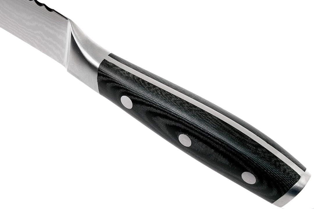 Eden Classic Damast Brotmesser 20 cm Küchenmesser EQ2030-220 Wellenschliffmesser für Brot, Gemüse, O