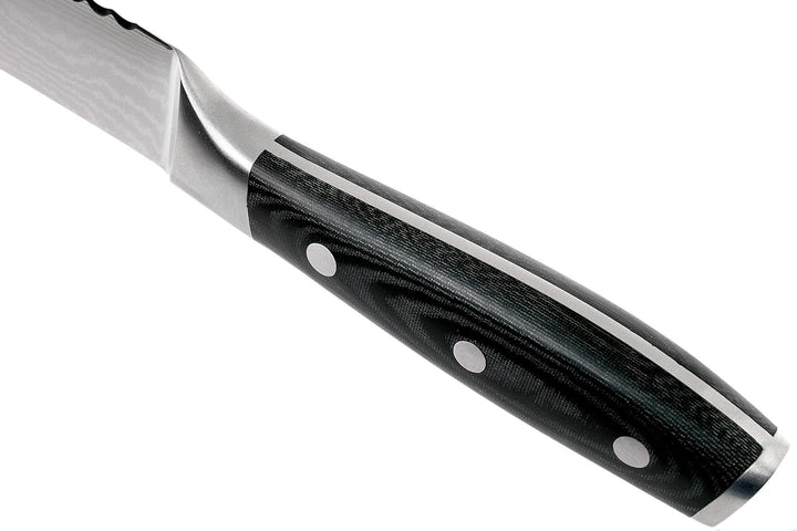 Eden Classic Damast Brotmesser 20 cm Küchenmesser EQ2030-220 Wellenschliffmesser für Brot, Gemüse, O
