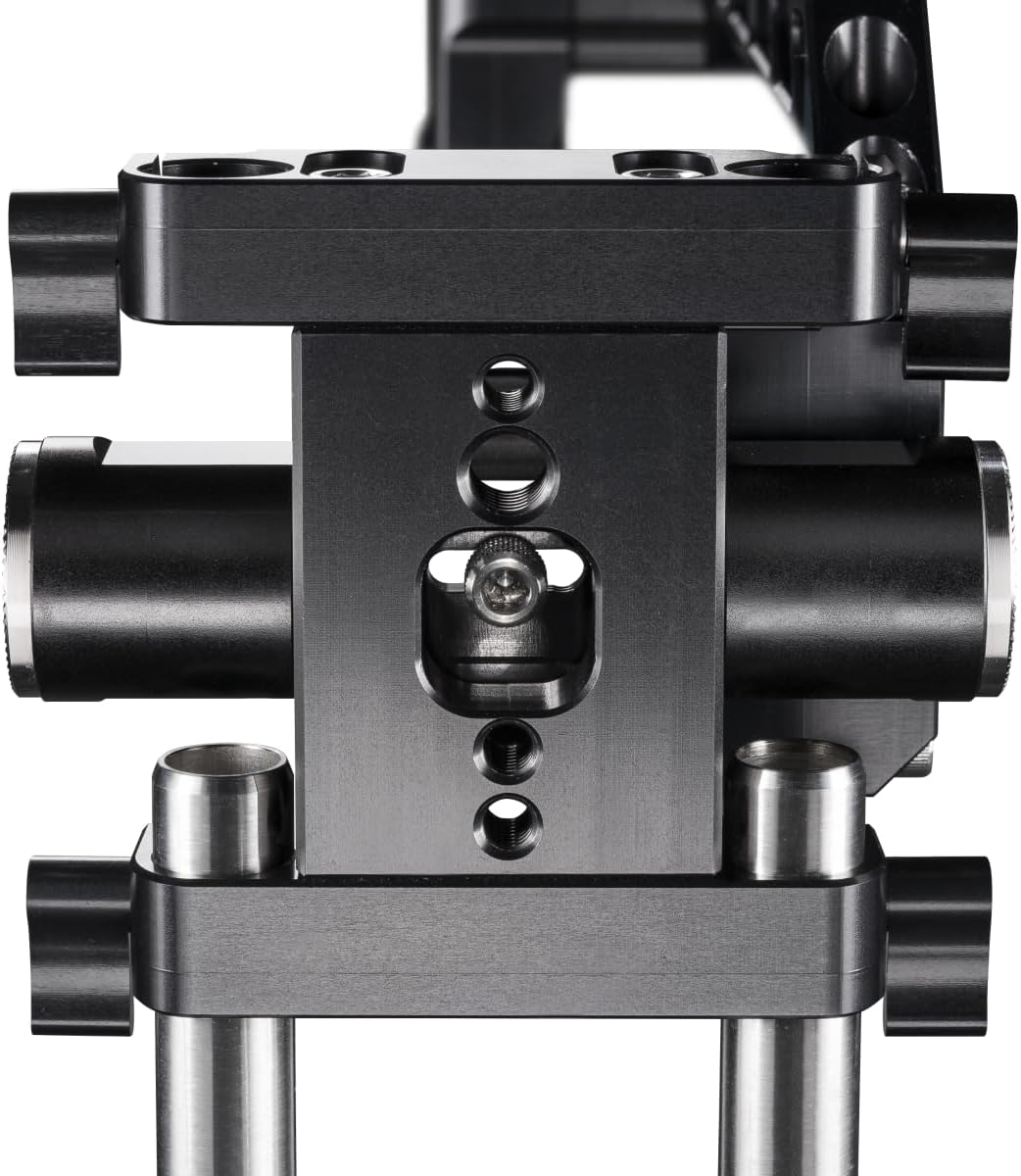 Walimex Pro Mutabilis Basic-Set Portable Video Rig inkl. Schulterstütze, Basiseinheit, Rods und Hand