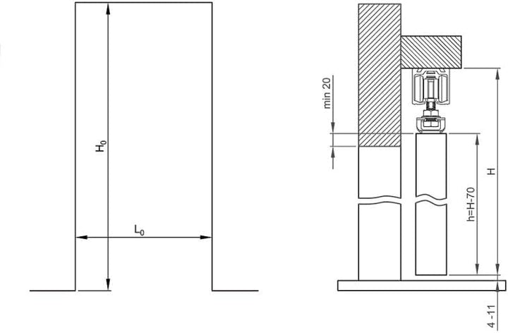 Schiebetürbeschlag SLID&