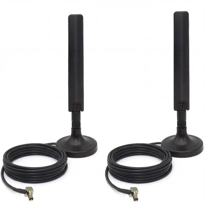 10dBi Externe 5G 4G LTE 3G GPRS GSM TS9 Magnetfuss MIMO Antenne für Netgear AT&T Nighthawk M6 MR6110